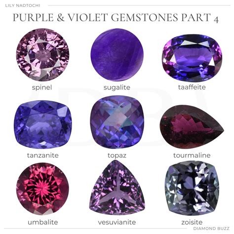 violet gems|Purple Gemstones: List of 15 Purple Gems